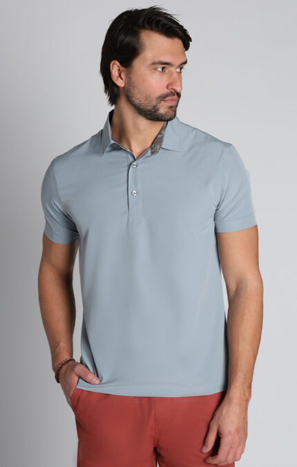 Grey Gravityless Performance Polo
